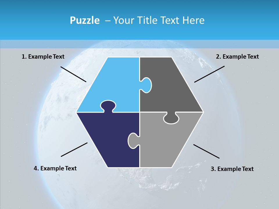 Continental Geodesy Ocean PowerPoint Template
