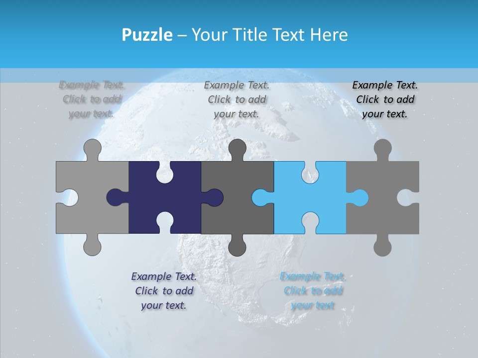 Continental Geodesy Ocean PowerPoint Template
