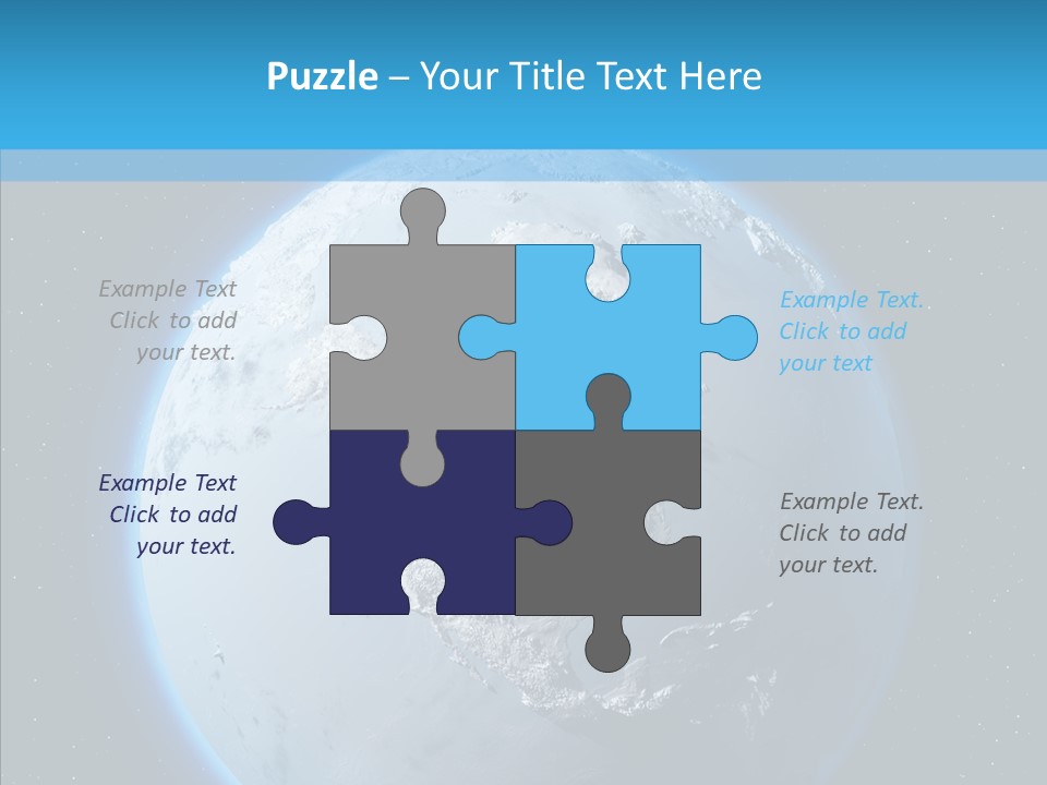 Continental Geodesy Ocean PowerPoint Template