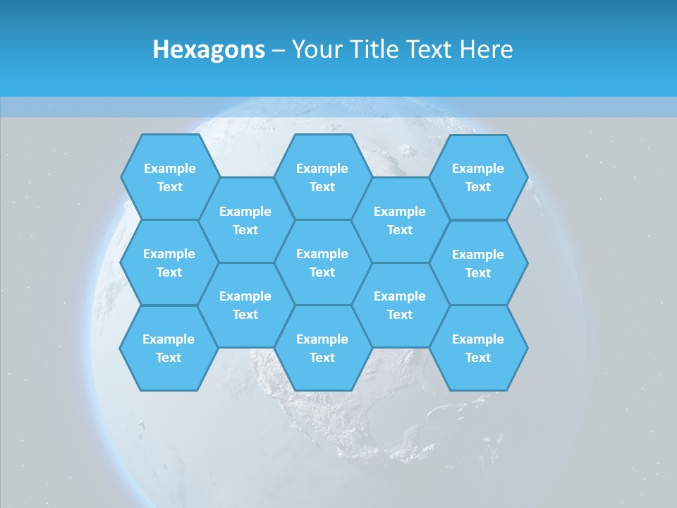 Continental Geodesy Ocean PowerPoint Template