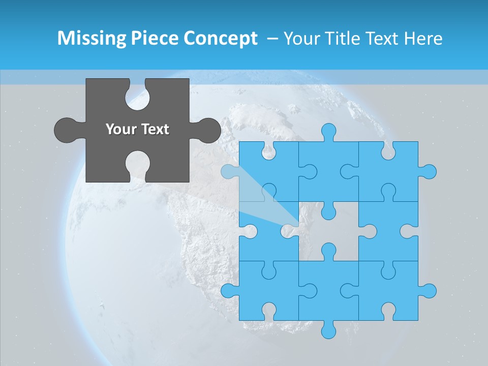 Continental Geodesy Ocean PowerPoint Template