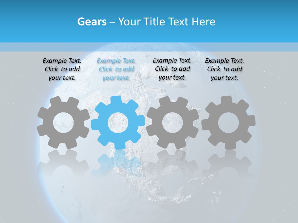Continental Geodesy Ocean PowerPoint Template