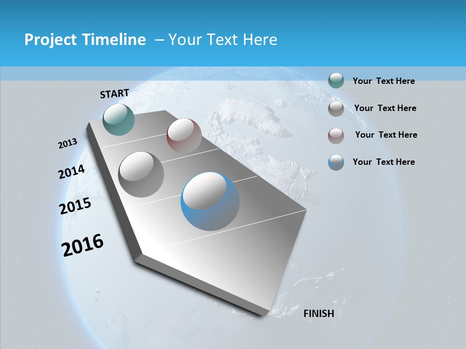 Continental Geodesy Ocean PowerPoint Template