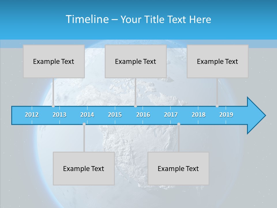 Continental Geodesy Ocean PowerPoint Template