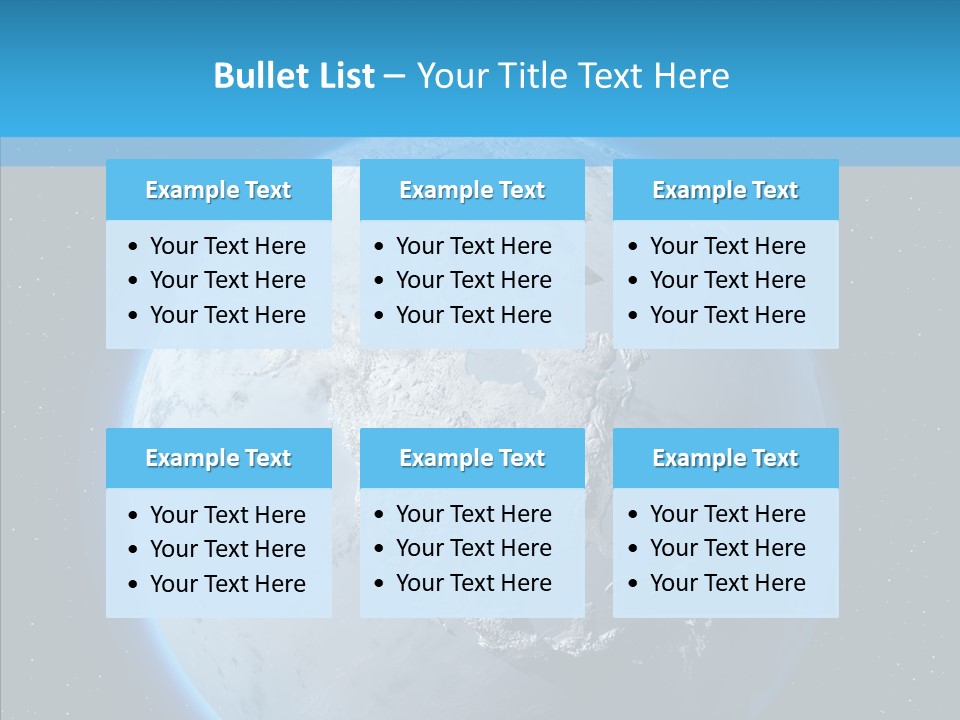 Continental Geodesy Ocean PowerPoint Template