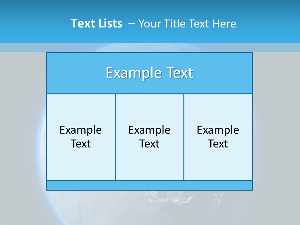Continental Geodesy Ocean PowerPoint Template