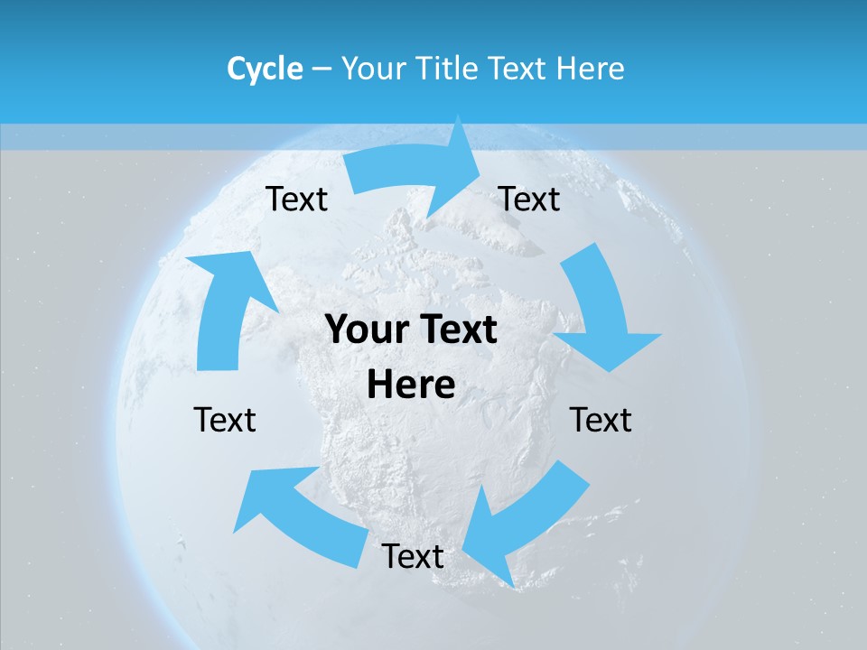 Continental Geodesy Ocean PowerPoint Template