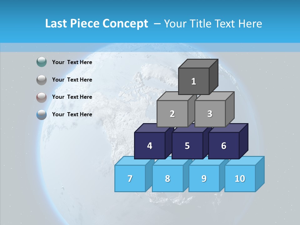 Continental Geodesy Ocean PowerPoint Template