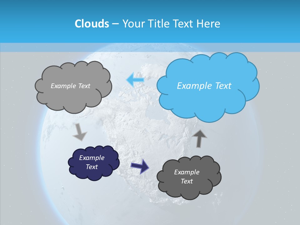 Continental Geodesy Ocean PowerPoint Template