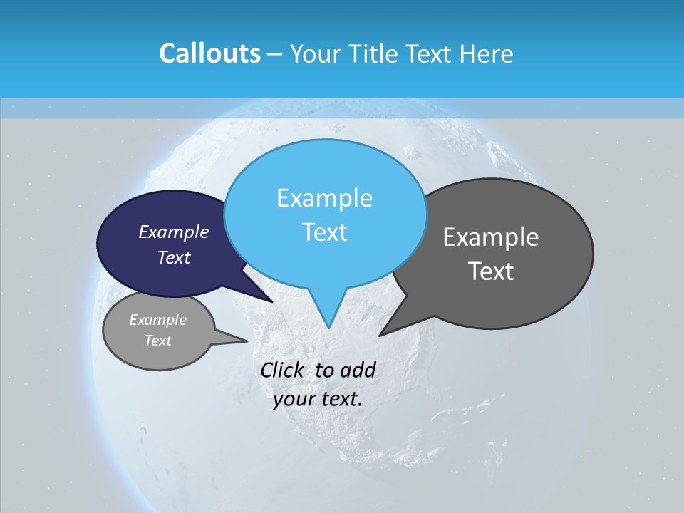 Continental Geodesy Ocean PowerPoint Template
