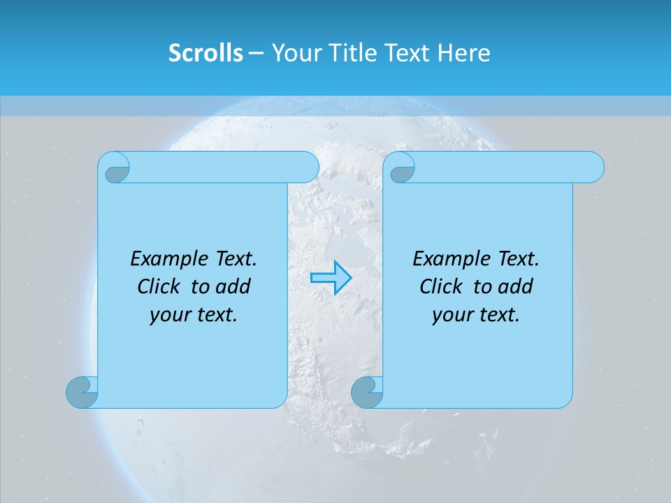 Continental Geodesy Ocean PowerPoint Template