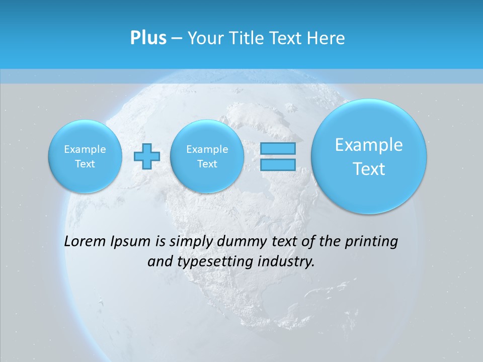 Continental Geodesy Ocean PowerPoint Template