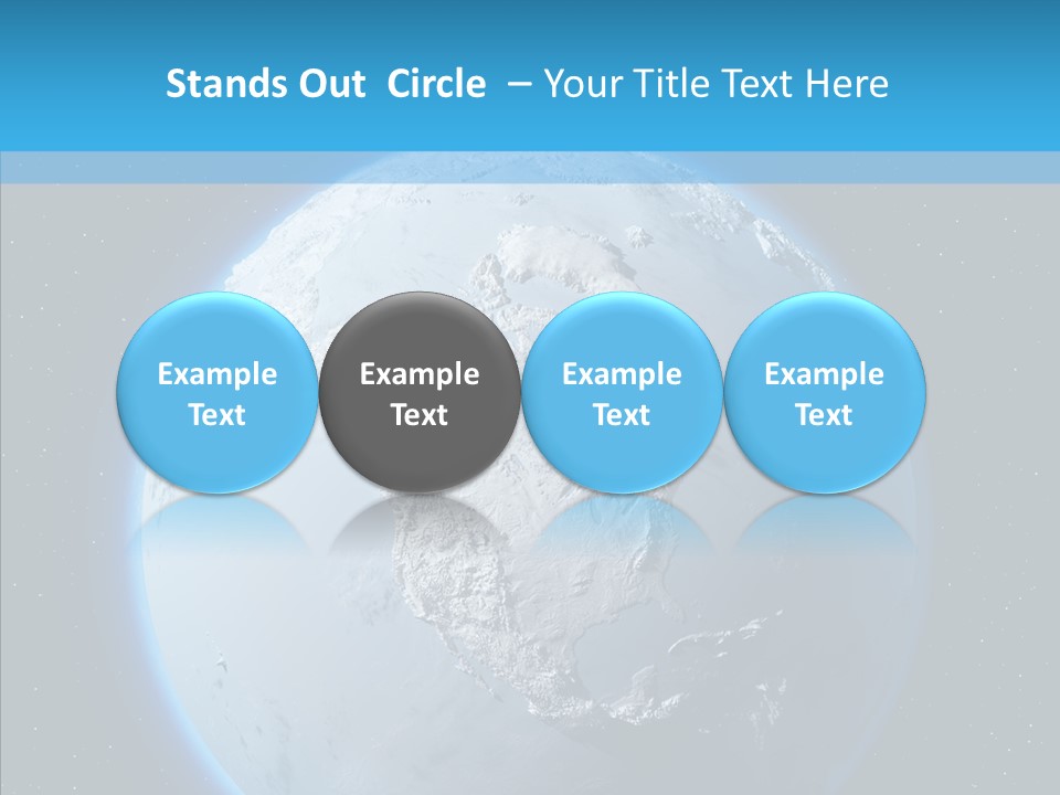 Continental Geodesy Ocean PowerPoint Template