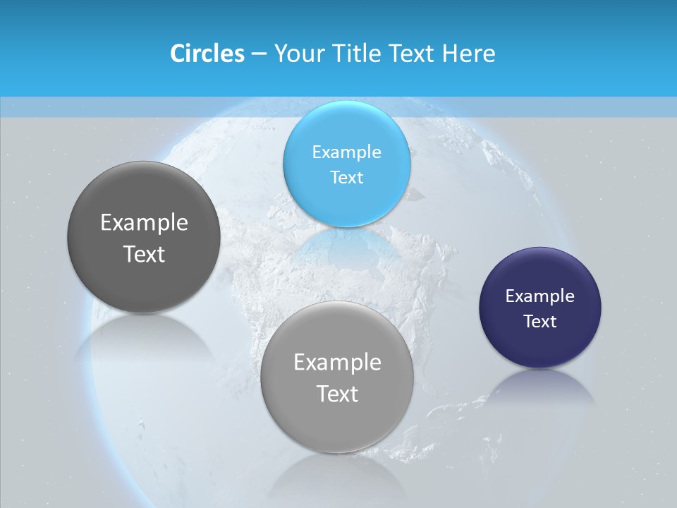Continental Geodesy Ocean PowerPoint Template