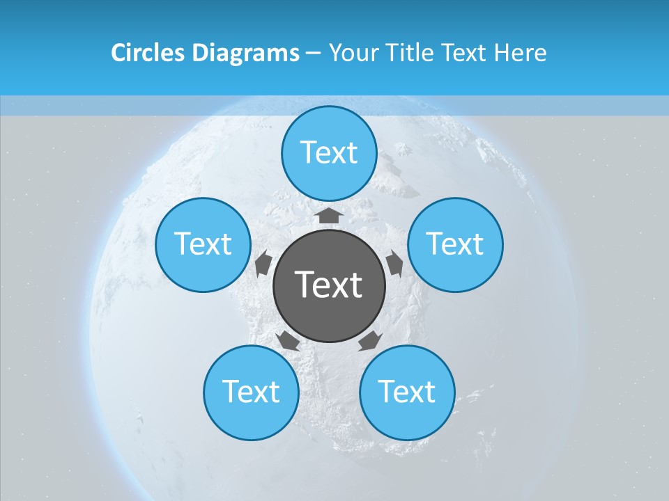 Continental Geodesy Ocean PowerPoint Template