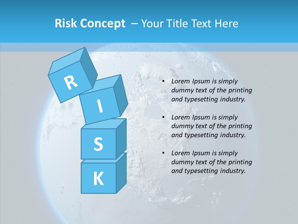 Continental Geodesy Ocean PowerPoint Template