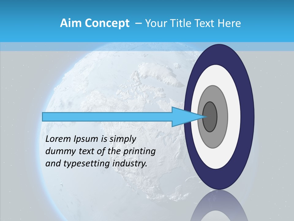 Continental Geodesy Ocean PowerPoint Template