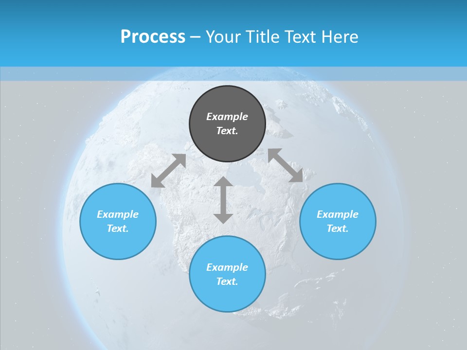 Continental Geodesy Ocean PowerPoint Template