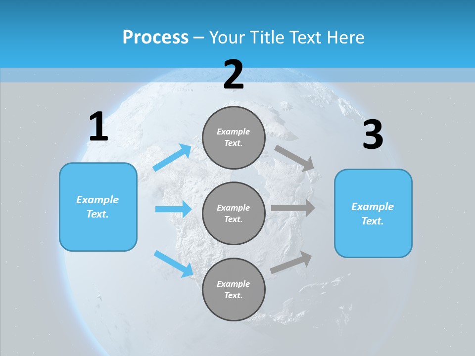 Continental Geodesy Ocean PowerPoint Template