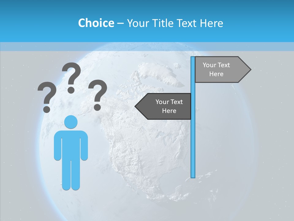 Continental Geodesy Ocean PowerPoint Template