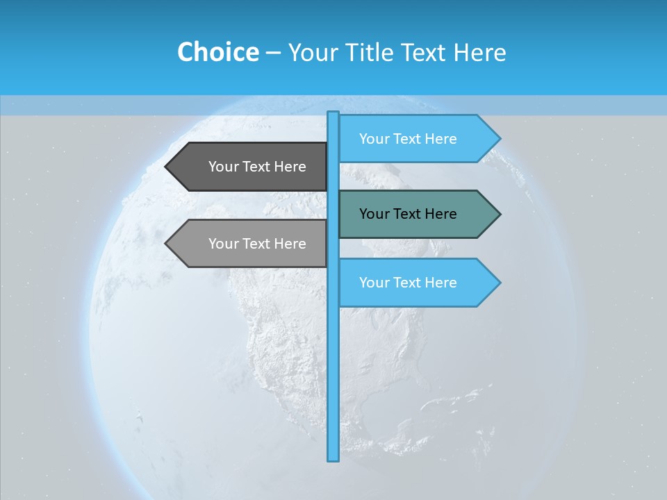 Continental Geodesy Ocean PowerPoint Template