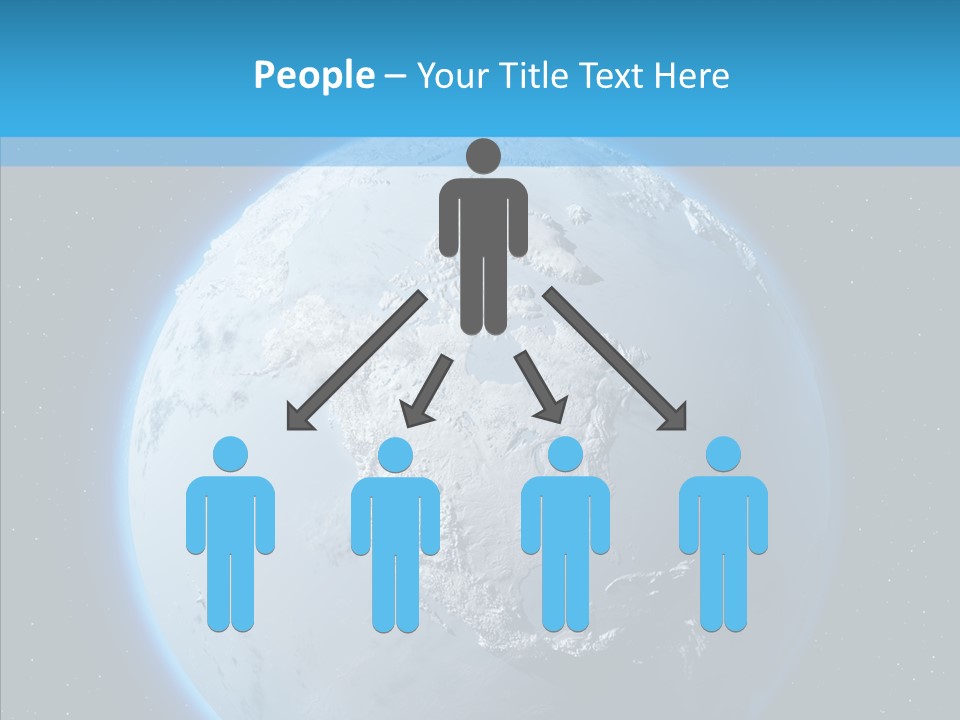 Continental Geodesy Ocean PowerPoint Template