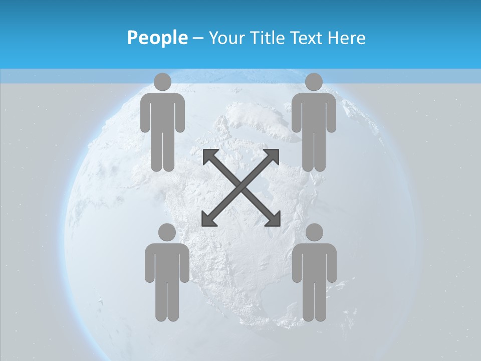 Continental Geodesy Ocean PowerPoint Template