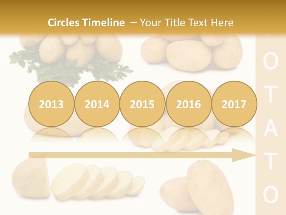 Carbohydrate Vegetarian Food PowerPoint Template