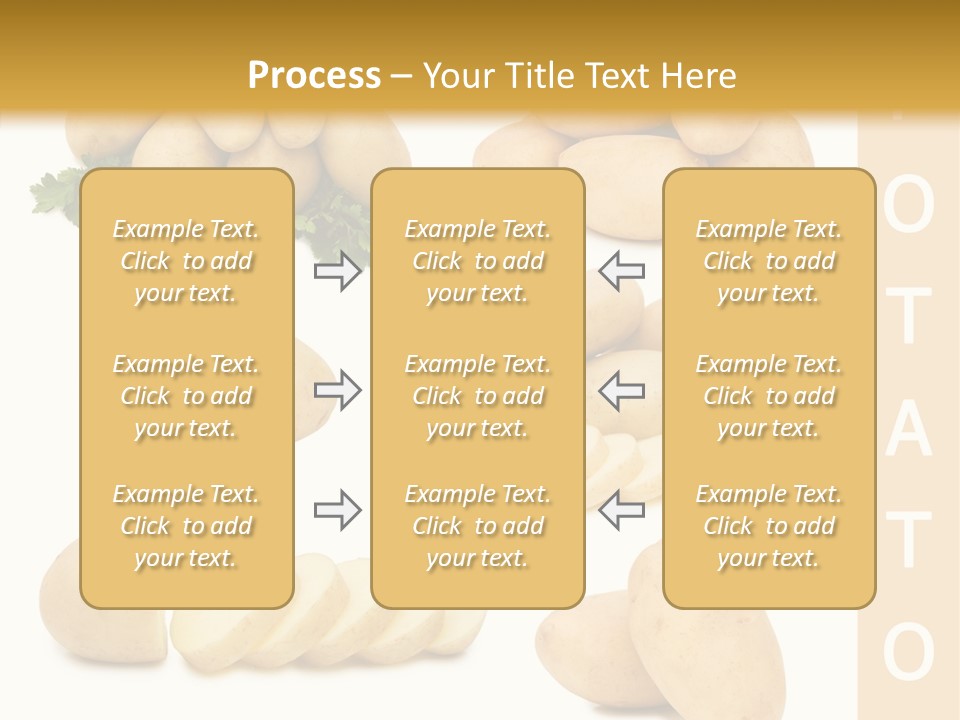 Carbohydrate Vegetarian Food PowerPoint Template