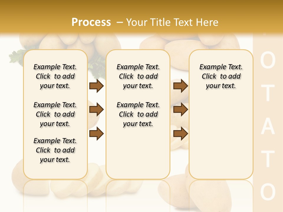 Carbohydrate Vegetarian Food PowerPoint Template