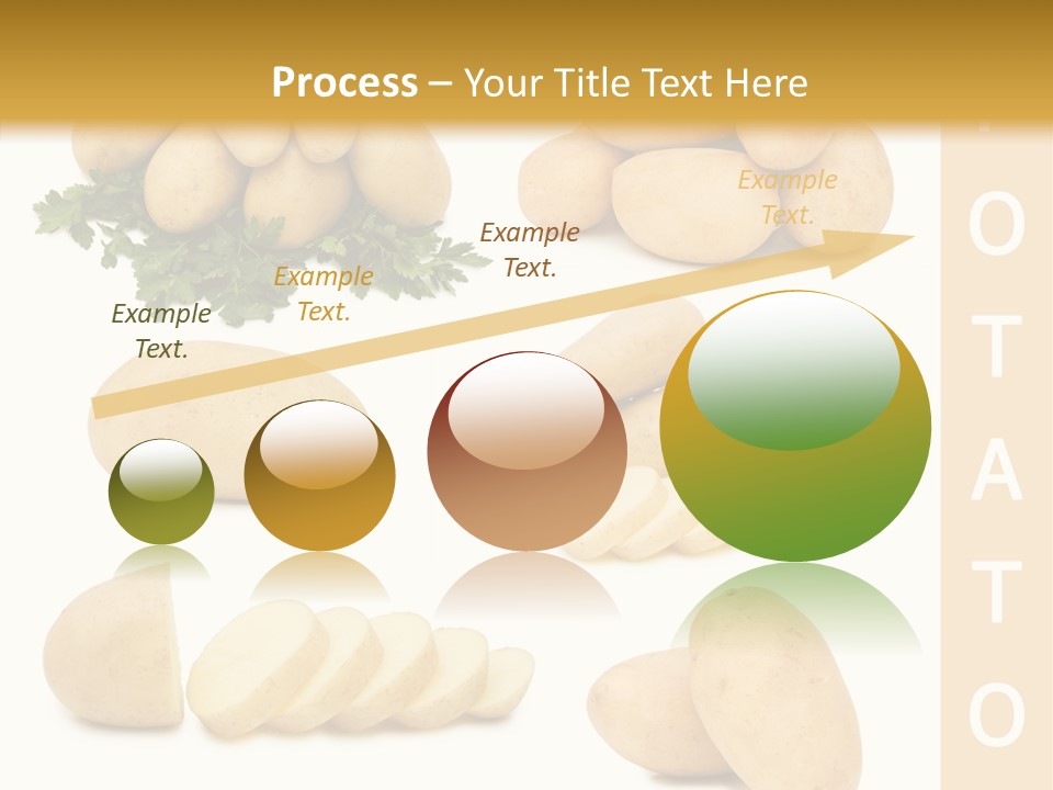 Carbohydrate Vegetarian Food PowerPoint Template