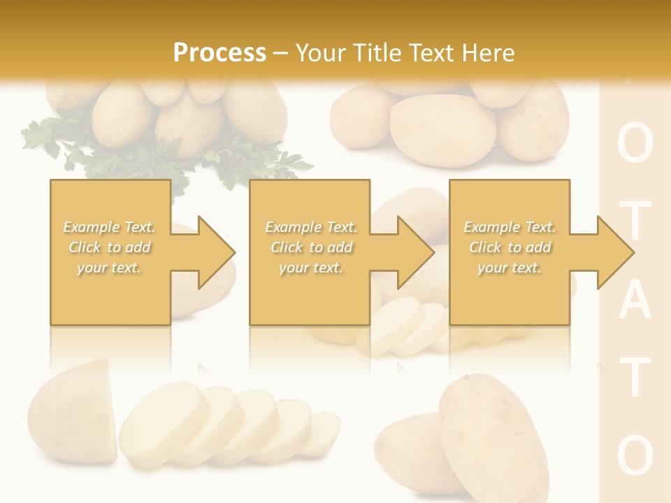 Carbohydrate Vegetarian Food PowerPoint Template