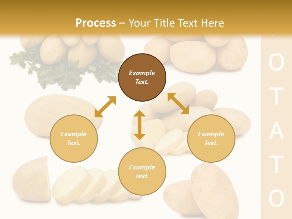 Carbohydrate Vegetarian Food PowerPoint Template