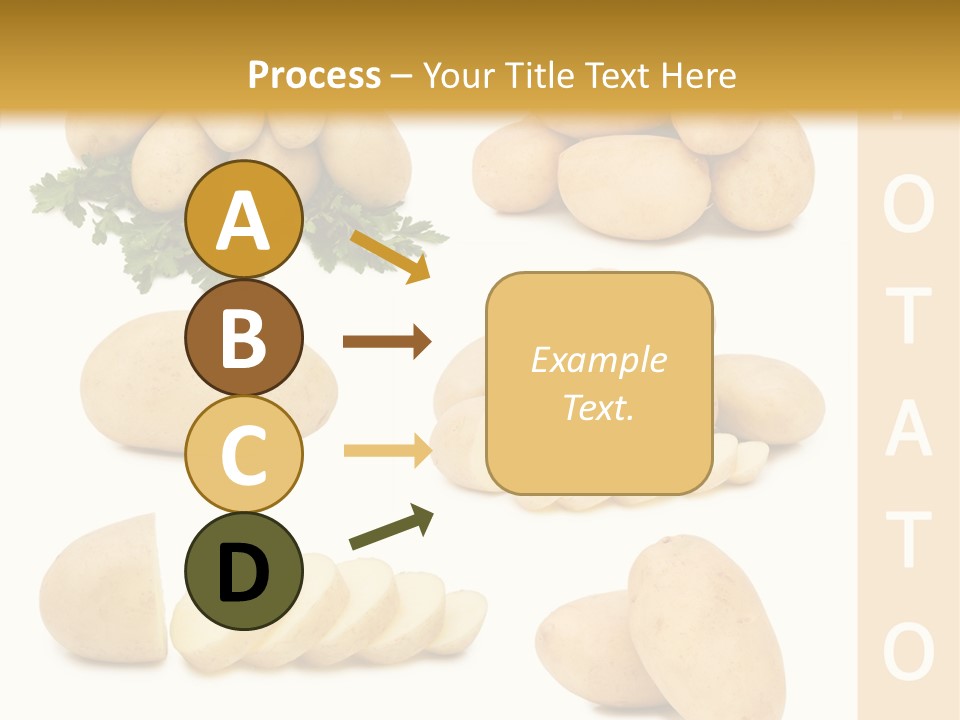 Carbohydrate Vegetarian Food PowerPoint Template