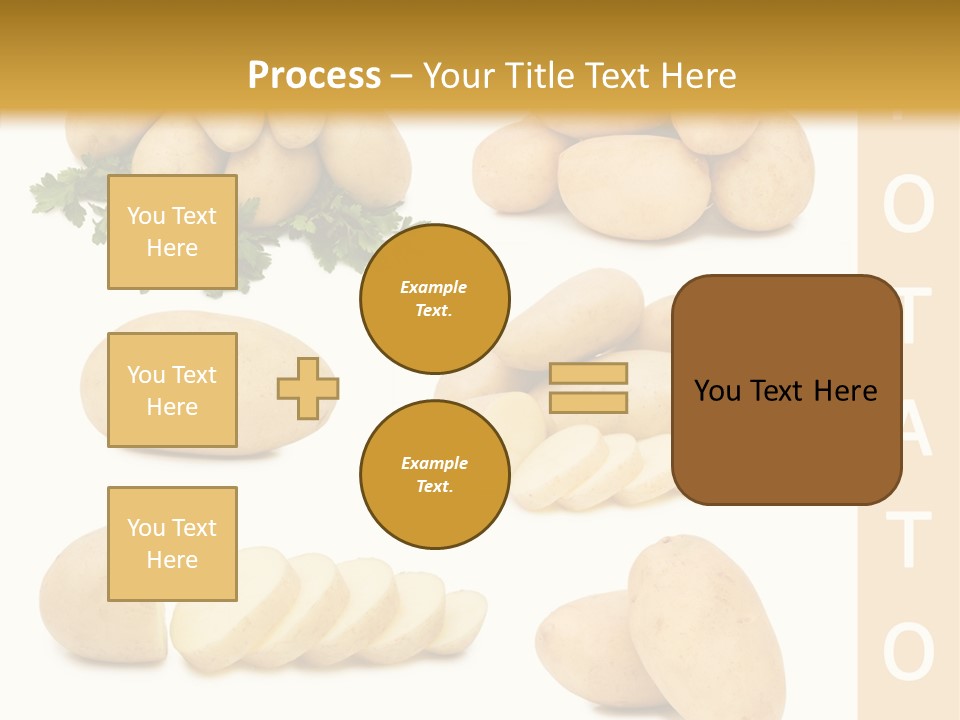 Carbohydrate Vegetarian Food PowerPoint Template