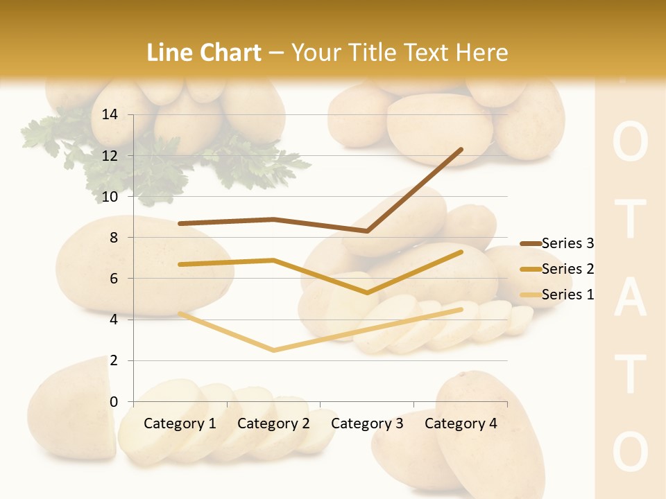 Carbohydrate Vegetarian Food PowerPoint Template