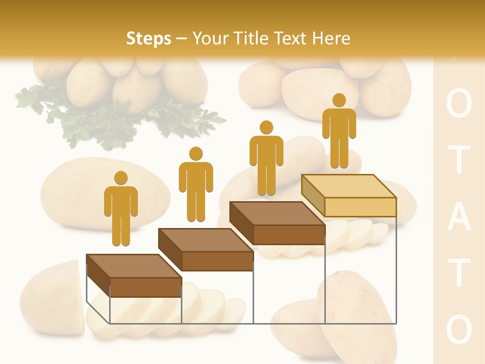 Carbohydrate Vegetarian Food PowerPoint Template