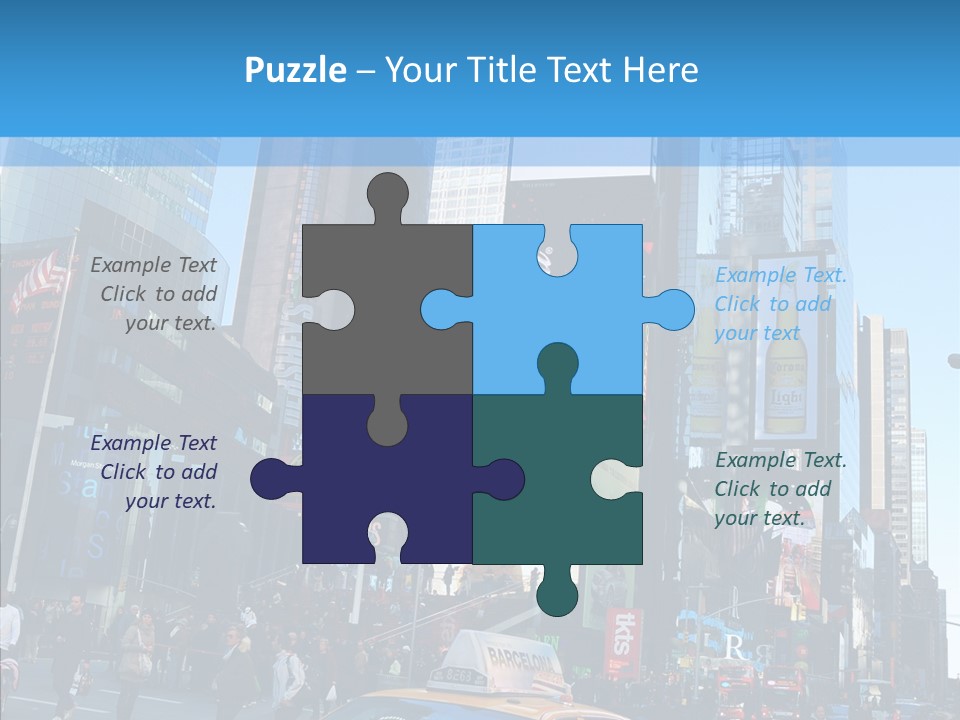 Panorama Speed Colorful PowerPoint Template