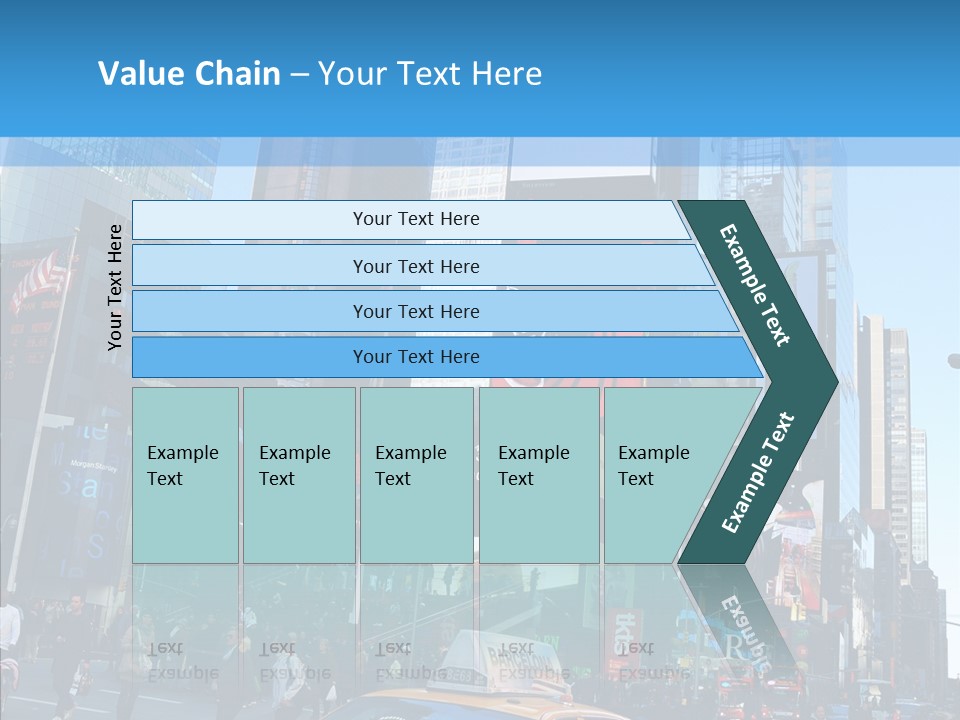 Panorama Speed Colorful PowerPoint Template