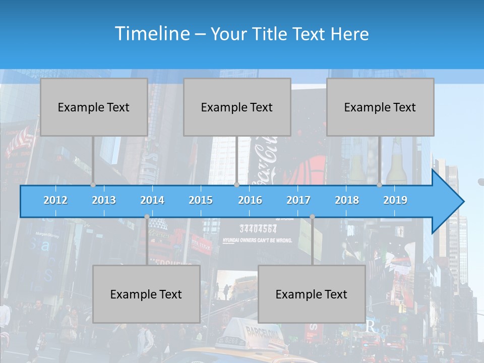 Panorama Speed Colorful PowerPoint Template