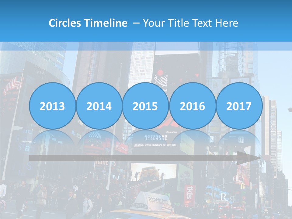 Panorama Speed Colorful PowerPoint Template