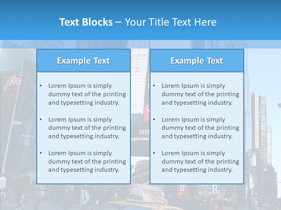 Panorama Speed Colorful PowerPoint Template