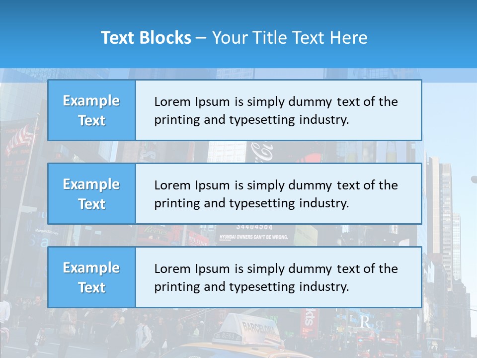 Panorama Speed Colorful PowerPoint Template