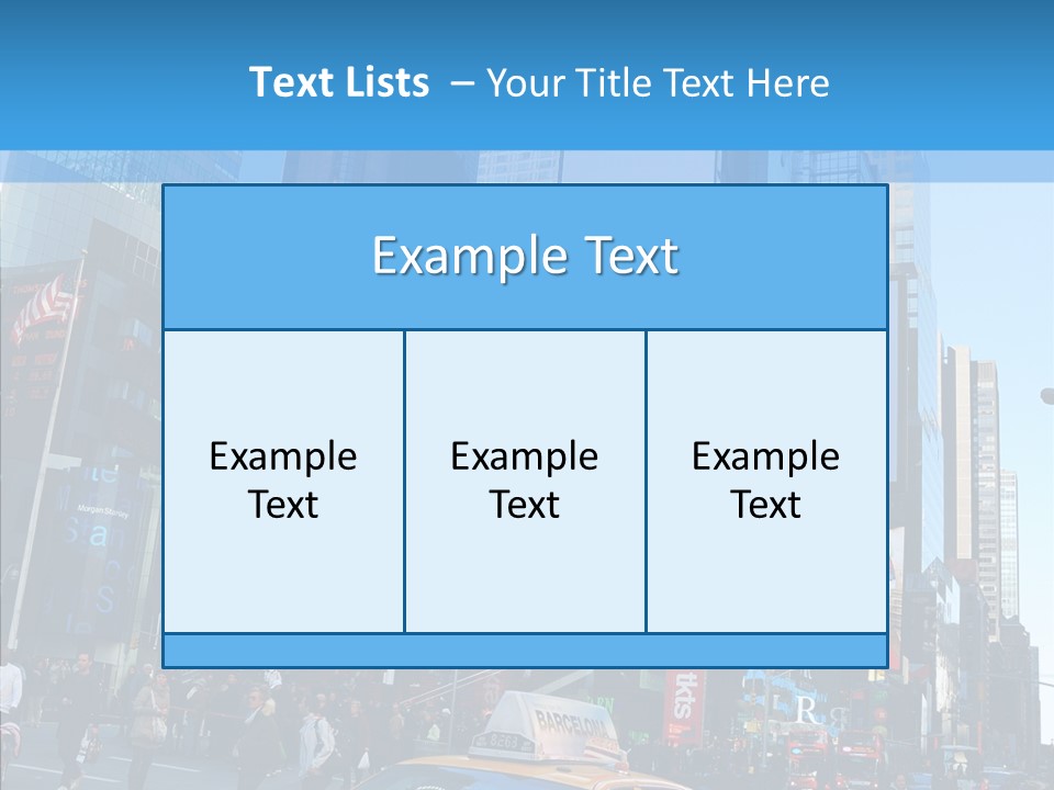 Panorama Speed Colorful PowerPoint Template