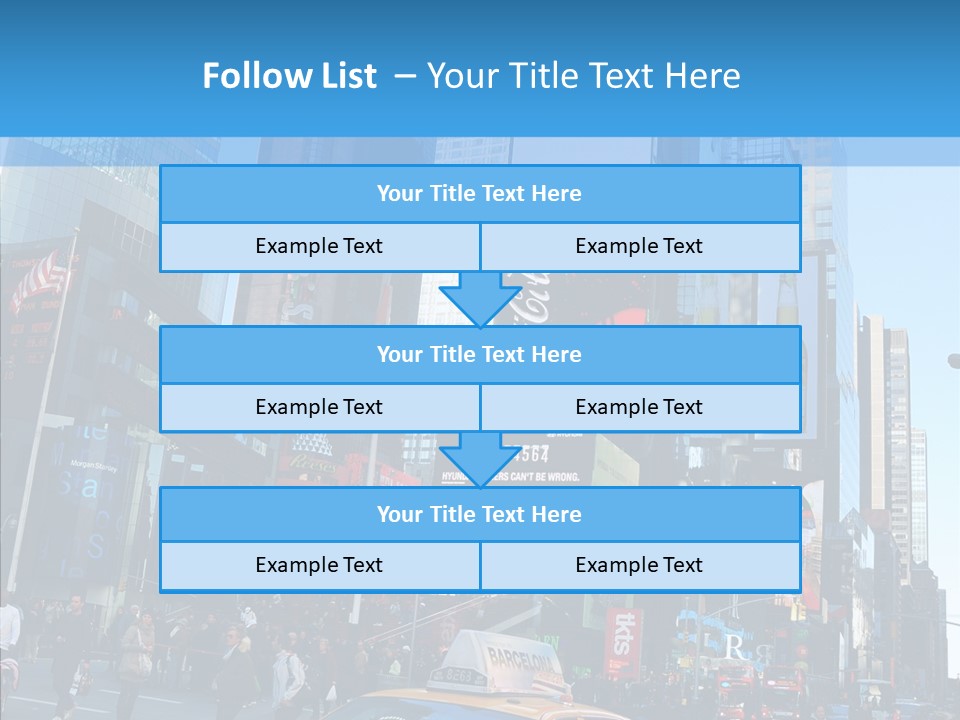 Panorama Speed Colorful PowerPoint Template