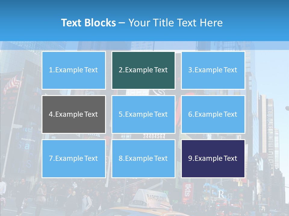 Panorama Speed Colorful PowerPoint Template