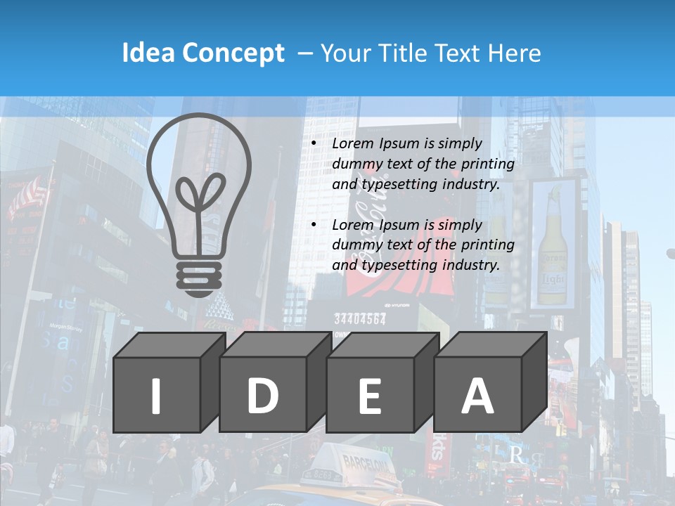 Panorama Speed Colorful PowerPoint Template