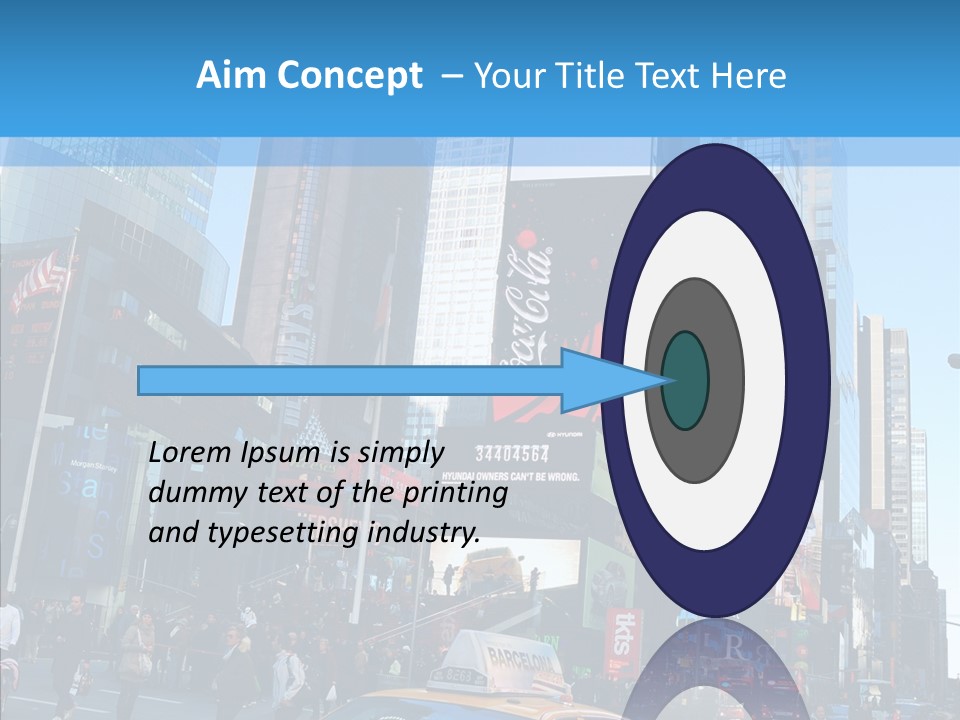 Panorama Speed Colorful PowerPoint Template