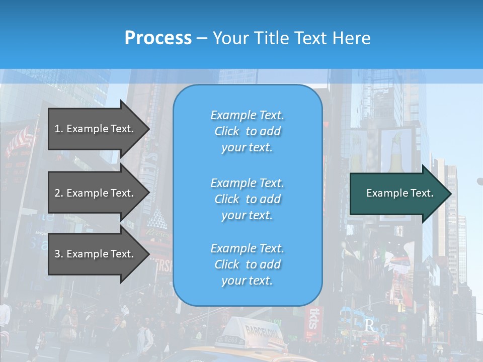 Panorama Speed Colorful PowerPoint Template