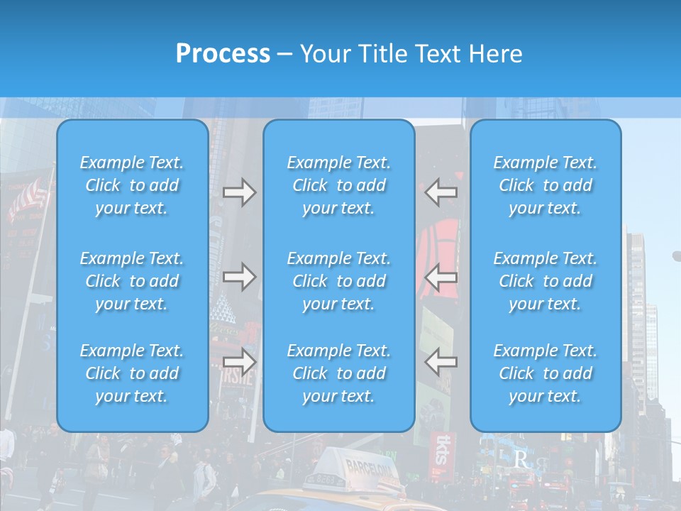 Panorama Speed Colorful PowerPoint Template